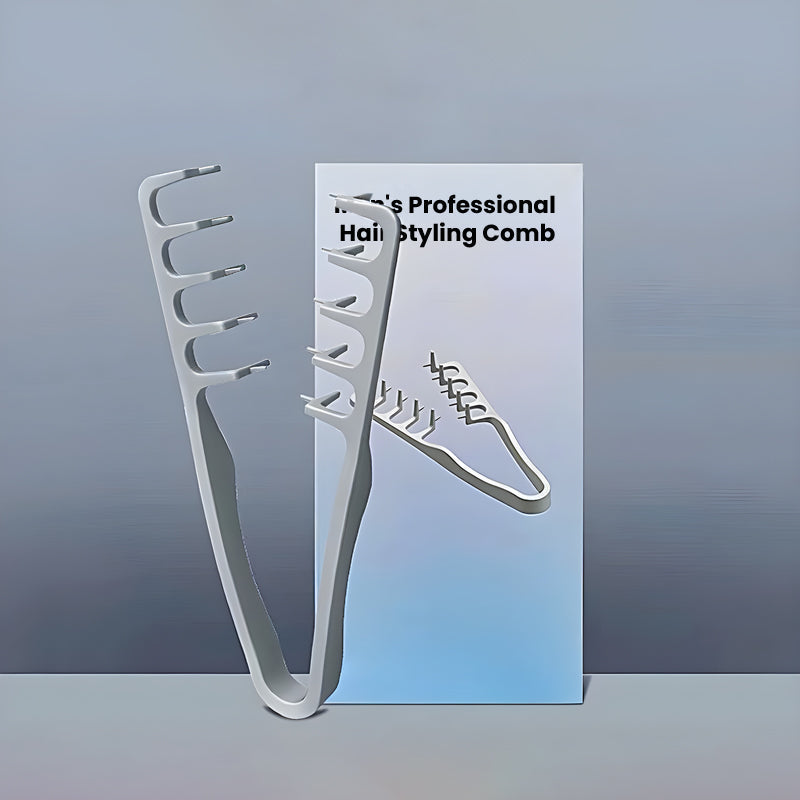 🥳2026 HOT SALE🥳💞50K+ SOLD!💧 Wide-tooth volumising comb – Professional styling comb for men and women