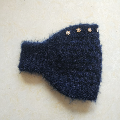 Women's Knit Headband with Flower Accents