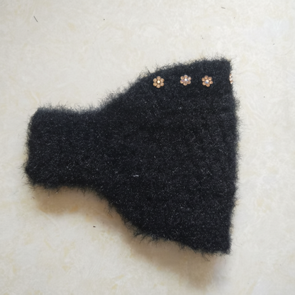 Women's Knit Headband with Flower Accents
