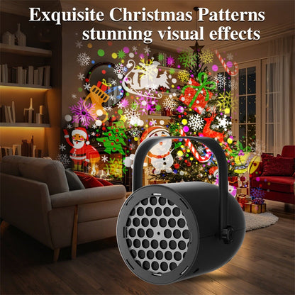 ⏳Limited-time 50% off⏰16-Pattern USB Christmas Projector Light🎅✨