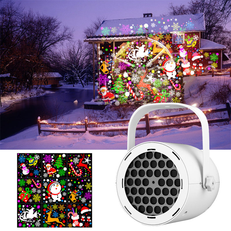 🔥Christmas Gift-50% OFF🎅16-Pattern USB Christmas Projector Light✨