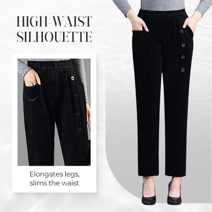 ❄️Winter Hot Sale 50% OFF🔥Women's High-Waist Plush-Lined Warm Pants
