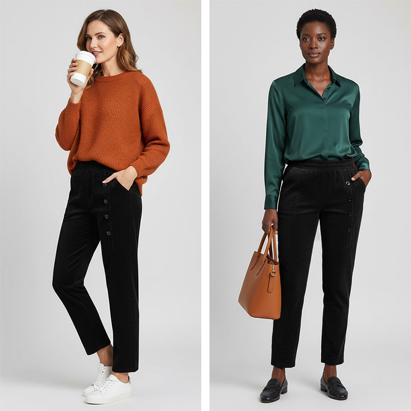 ❄️Winter Hot Sale 50% OFF🔥Women's High-Waist Plush-Lined Warm Pants