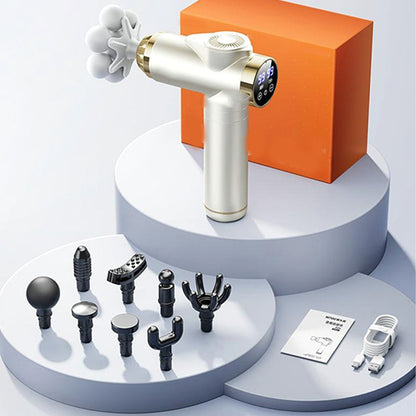 Multi-Head Smart Deep Tissue Massage Gun