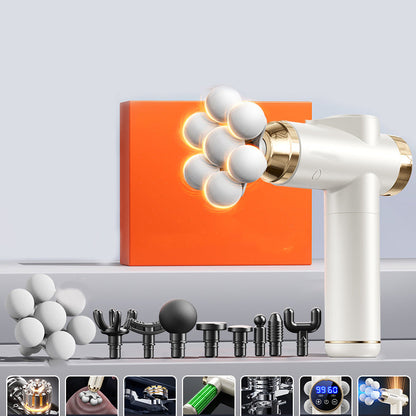 Multi-Head Smart Deep Tissue Massage Gun