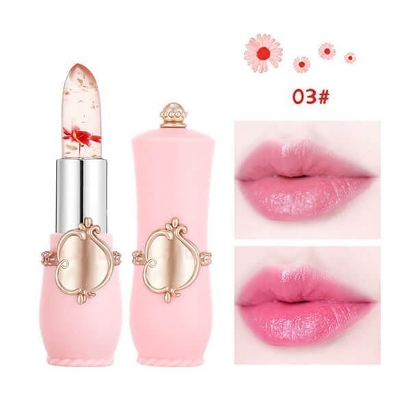 🔥Buy 1 Get 1 Free 💋 Crystal Jelly Flower Color-Changing Lipstick 💄