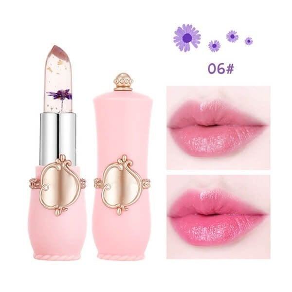 🔥Buy 1 Get 1 Free 💋 Crystal Jelly Flower Color-Changing Lipstick 💄