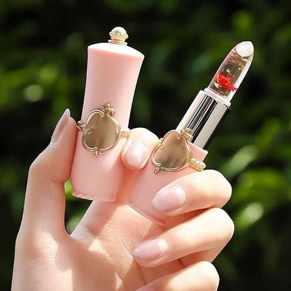 🔥Buy 1 Get 1 Free 💋 Crystal Jelly Flower Color-Changing Lipstick 💄