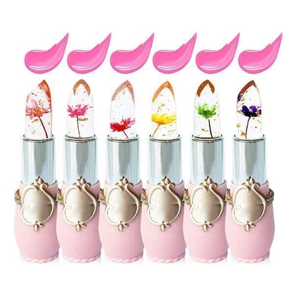 🔥Buy 1 Get 1 Free 💋 Crystal Jelly Flower Color-Changing Lipstick 💄