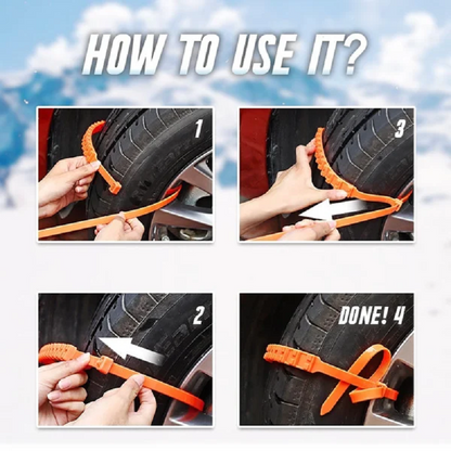 👍Anti-Skid Zip Tire Chain(10PCS)