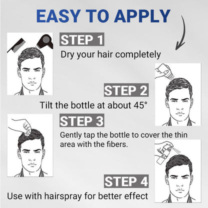 Hair Building Fibers for Instant Volumizing