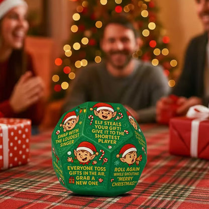 12-Sided Christmas Gift Exchange GameDice