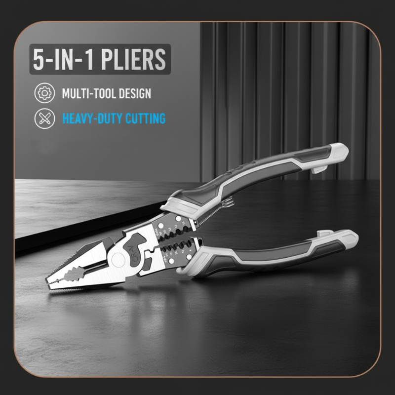 🎄⚡Christmas Flash Sale: 56% Off🔥5-in-1 Heavy Duty Multi-Function Pliers