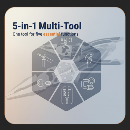 🎄⚡Christmas Flash Sale: 56% Off🔥5-in-1 Heavy Duty Multi-Function Pliers