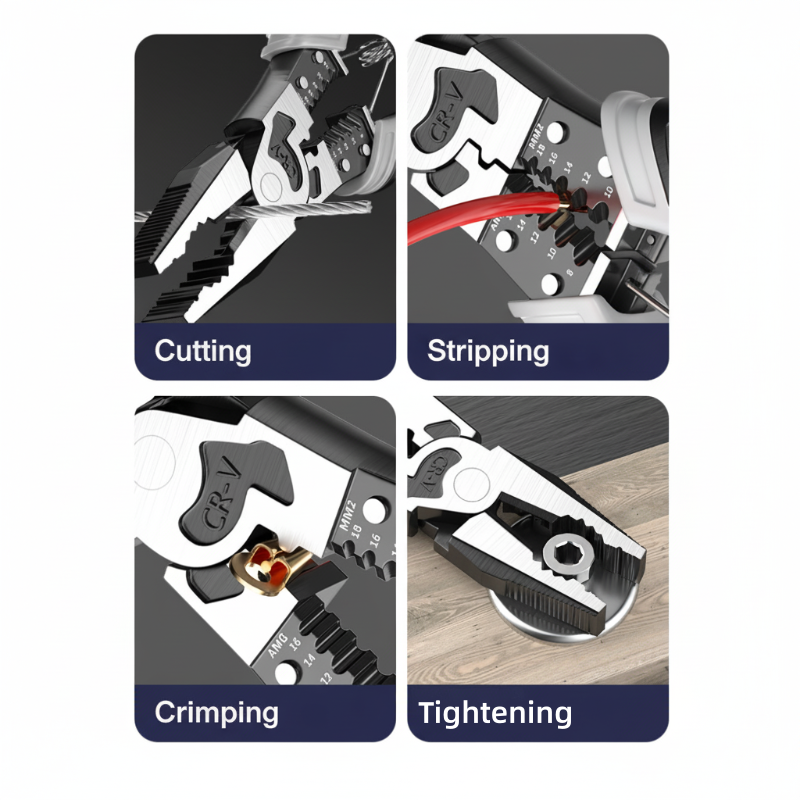 🎄⚡Christmas Flash Sale: 56% Off🔥5-in-1 Heavy Duty Multi-Function Pliers