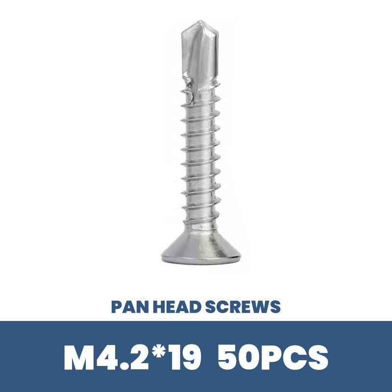 Stainless Steel Hex Washer Self-Drilling Screws