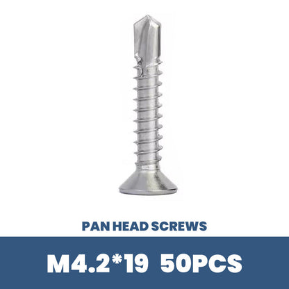 Stainless Steel Hex Washer Self-Drilling Screws