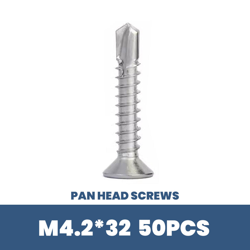 Stainless Steel Hex Washer Self-Drilling Screws