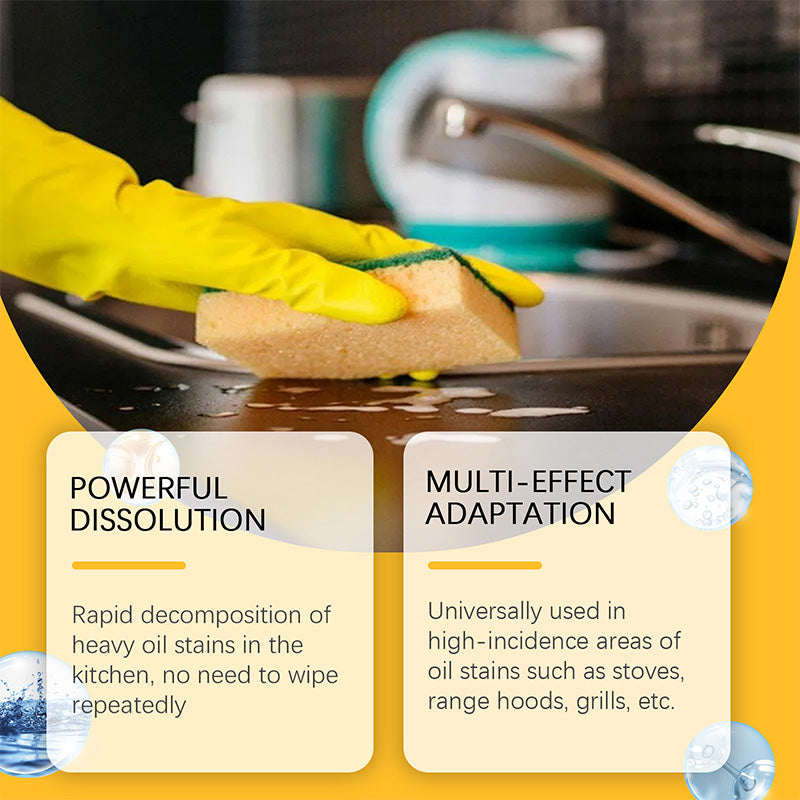🔥Buy 3, get 1 free! Powerful Degreasing Kitchen Cleaner – Non-toxic, Fast-acting & Multi-purpose 🧼✨