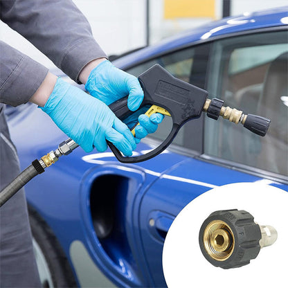 High-Pressure Washer Connector Set, Includes 8 Accessories.