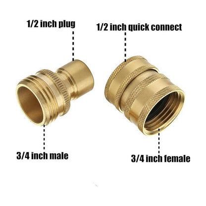 High-Pressure Washer Connector Set, Includes 8 Accessories.