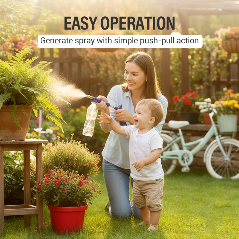 Today's Flash Sale: 50% OFF🔥Portable Dual-Head Semi-Automatic Pressure Sprayer🚿