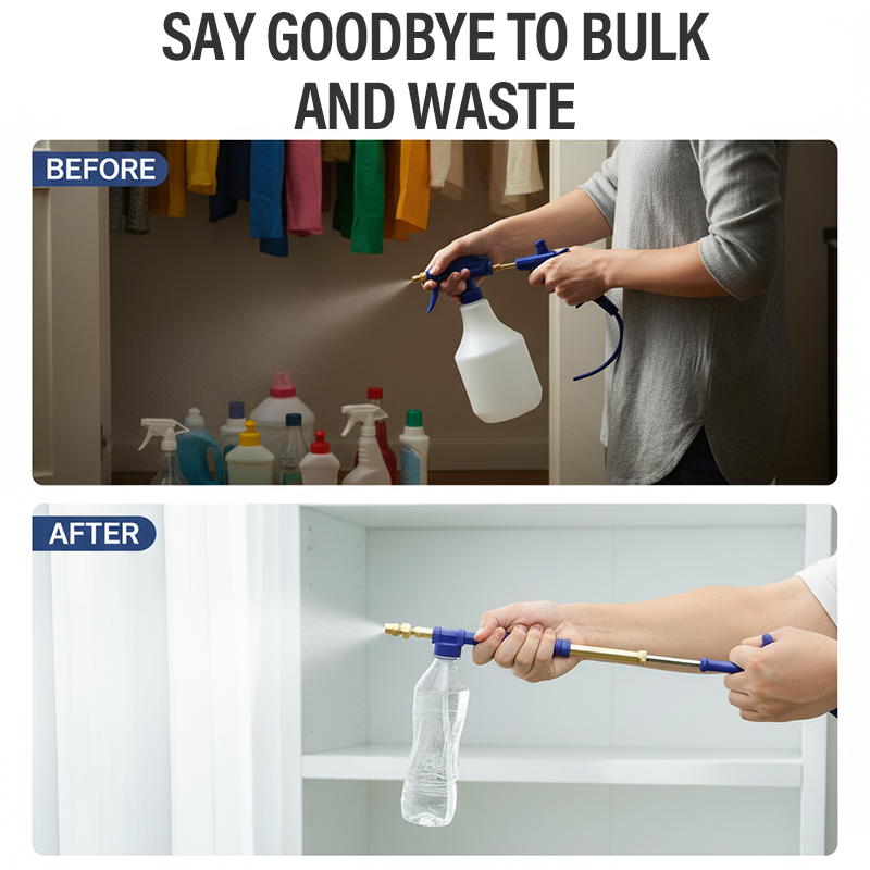 Today's Flash Sale: 50% OFF🔥Portable Dual-Head Semi-Automatic Pressure Sprayer🚿