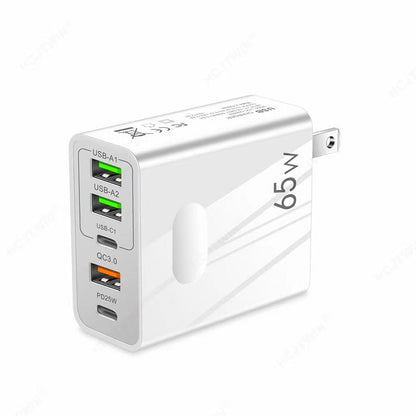 65W Multiple-Ports Fast Charger
