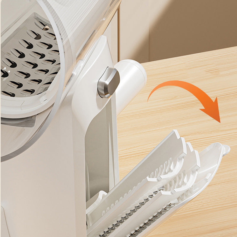 Multifunctional Hand-Crank Drum Vegetable Slicer