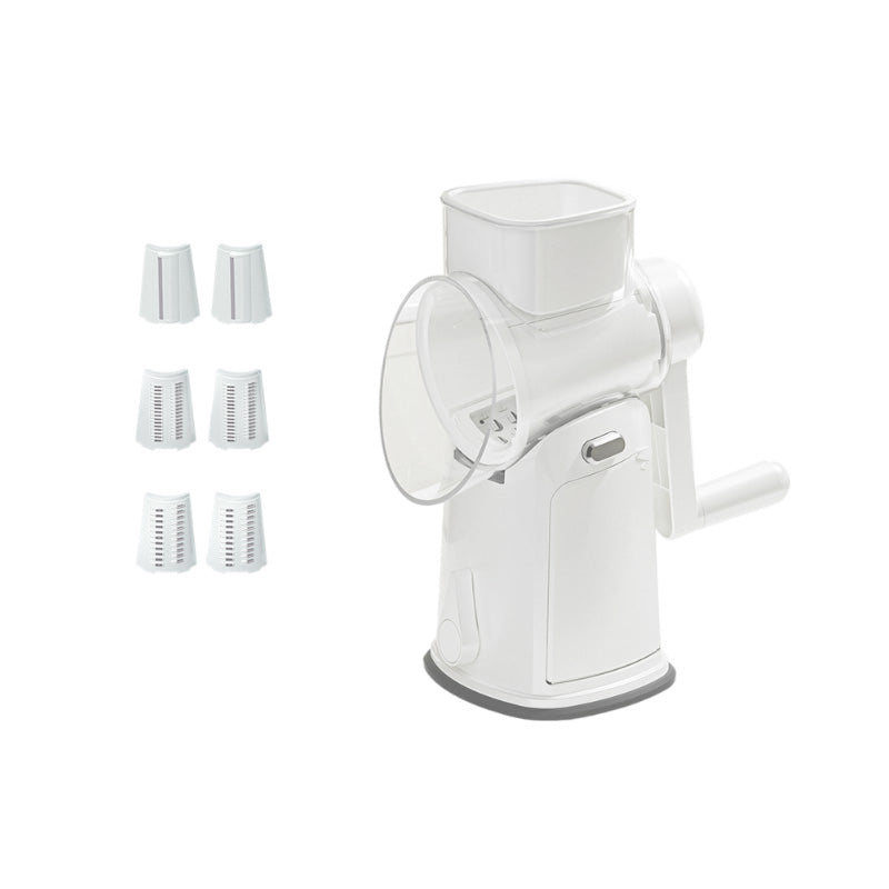 Multifunctional Hand-Crank Drum Vegetable Slicer