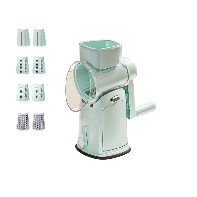 Multifunctional Hand-Crank Drum Vegetable Slicer