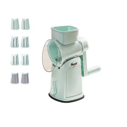 Multifunctional Hand-Crank Drum Vegetable Slicer