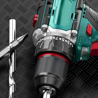 Today Only: 49% Off🎁Compact Cordless Drill Driver with Bit Set