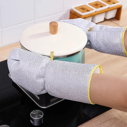 ✨Buy 2 Get 1 Free ✨Multipurpose Non-Scratch Wire Dishwashing Gloves