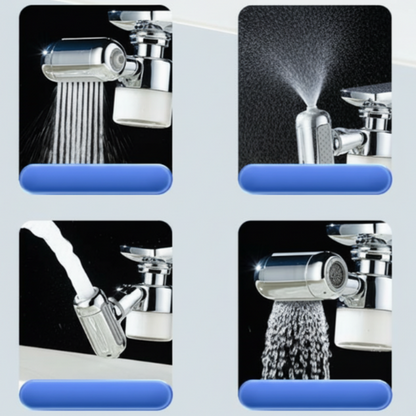 💦4-Mode Swivel Faucet Aerator Extender with Filter