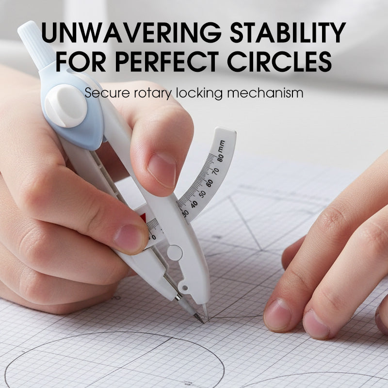 High-Precision Compass with Integrated Scale