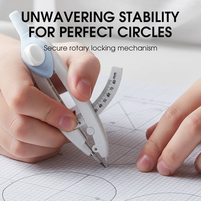 High-Precision Compass with Integrated Scale