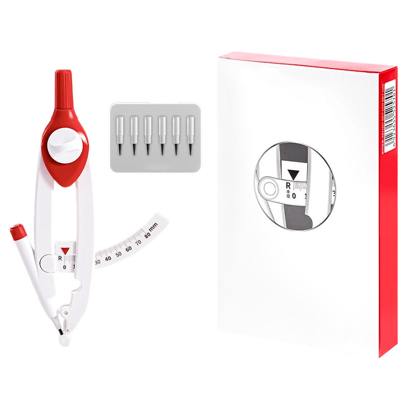 High-Precision Compass with Integrated Scale