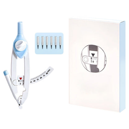 High-Precision Compass with Integrated Scale