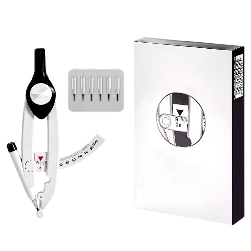 High-Precision Compass with Integrated Scale