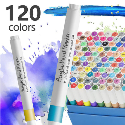 Multi-Purpose Quick-Dry Acrylic Marker Set