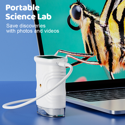 🔥Hot Sale Offers-Handheld Pocket Microscope for Kids-A child's best teacher(Free Shipping)