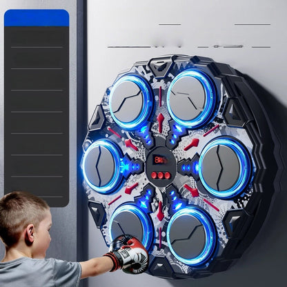🥊 50% Off Today ✨ Interactive Smart Music Boxing Machine — Bluetooth & 3 Speed Modes 🎵