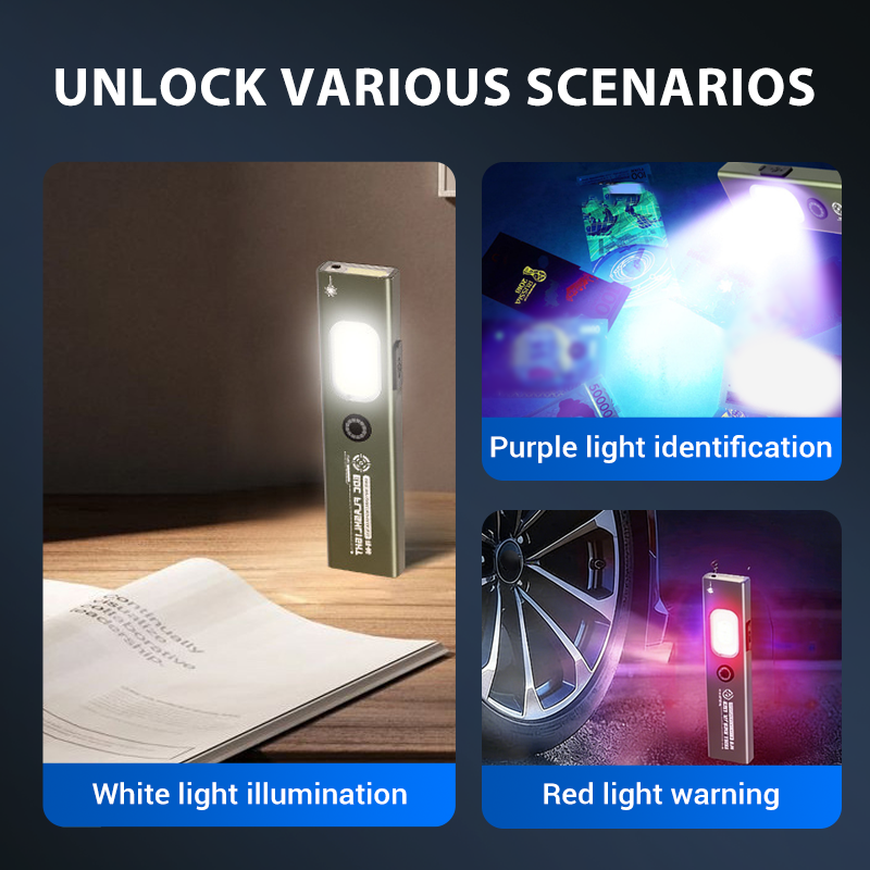 Magnetic Rechargeable High Lumens Flashlight