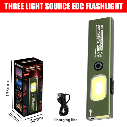 Magnetic Rechargeable High Lumens Flashlight