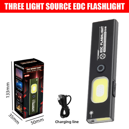 Magnetic Rechargeable High Lumens Flashlight