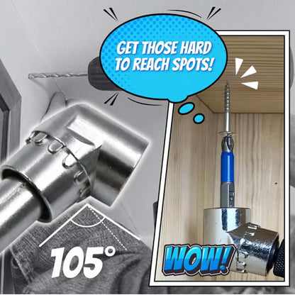 105 Degree Right Angle Drill Adapter Set