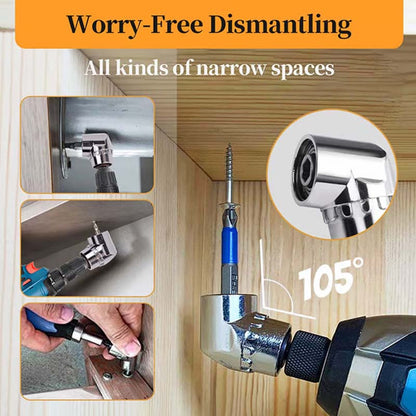 105 Degree Right Angle Drill Adapter Set