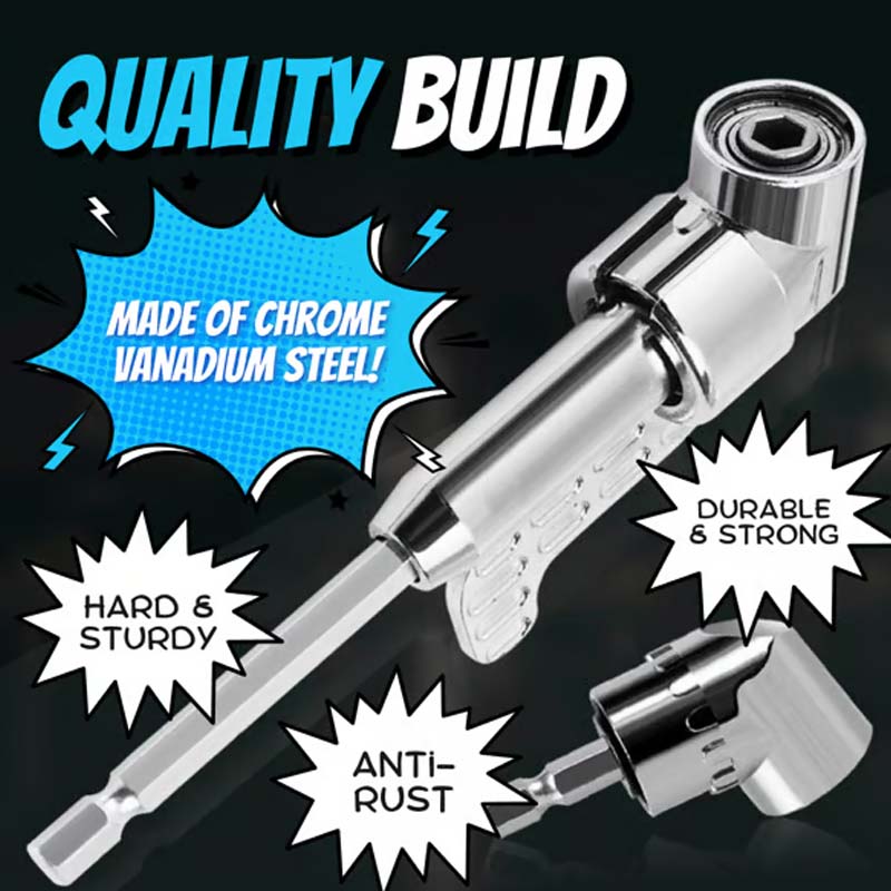 105 Degree Right Angle Drill Adapter Set