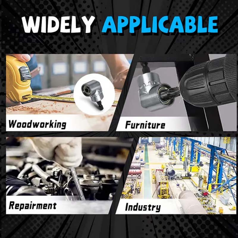 105 Degree Right Angle Drill Adapter Set